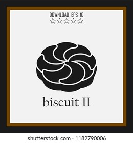 biscuit II vector icon