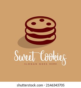 Biscuit Logo Design Concept Vector. Snack Logo Design Concept for Business