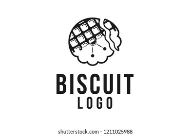 biscuit logo Designs Inspiration Isolated on White Background