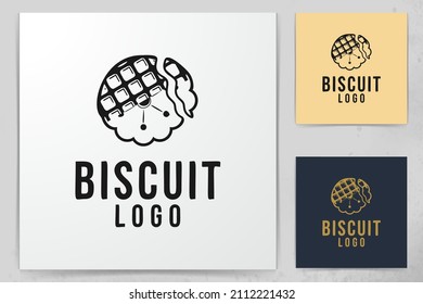 biscuit logo Designs Inspiration Isolated on White Background