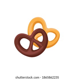 The biscuit looks so sweet.