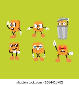 Biscuit Mascot Illustration Pack / Bundle