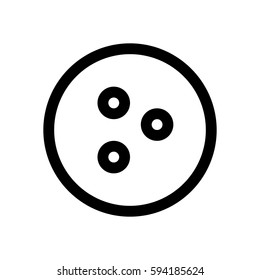 Biscuit mini line, icon, background and graphic. The icon is black and white, linear  flat, vector, pixel perfect, minimal, suitable for web and print. 