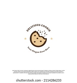 biscuit product label logo design. biscuit vintage emblem logo.