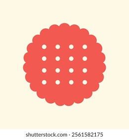 Biscuit trendy artwork beauteous abstract vector illustration colorful applicative design.eps