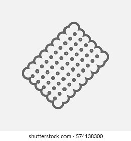 Biscuit vector icon ,Cookies