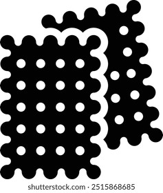 Biscuit Vector Icon Design Illustration