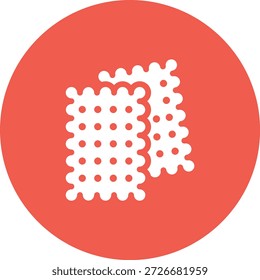 Ilustração de design de ícone de vetor de biscoito