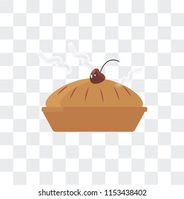 Biscuit vector icon isolated on transparent background, Biscuit logo concept