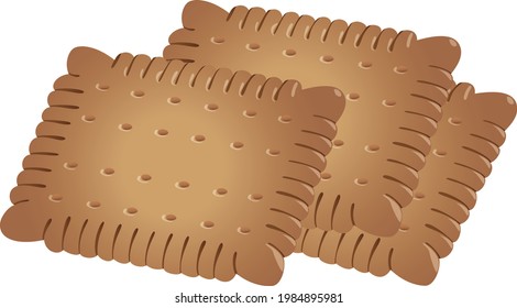 Biscuits food taste vector cookies