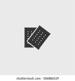 biscuits icon, vector design