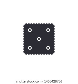 Biscuits Icon Vector Illustration Eps