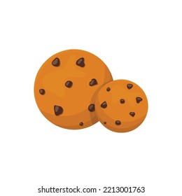 Biscuits Vector Illustration Icon Colorful
