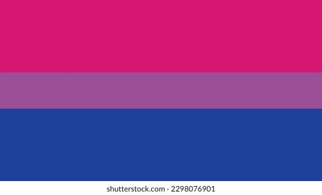 Bisexual - Bi - LGBTQ+ Rights Pride Flag 