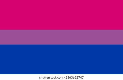 Bisexual canvas movement lgbt, flat icon. Flag of sexual minorities, gays and lesbians. Vector illustration of a colorful sign