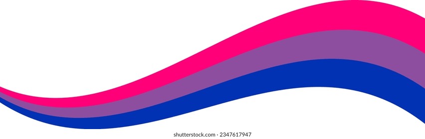 Día del Orgullo Bisexual. Celebrar el Día de la Bisexualidad. Cartel del Día de la Bisexualidad, volante, afiche y tarjeta de saludo