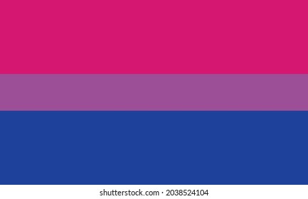 Bisexual Pride Flag background, graphic design icon sign mockup editable template for web and print EPS 10 Vector Clip Art