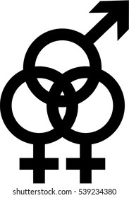 Bisexual symbol