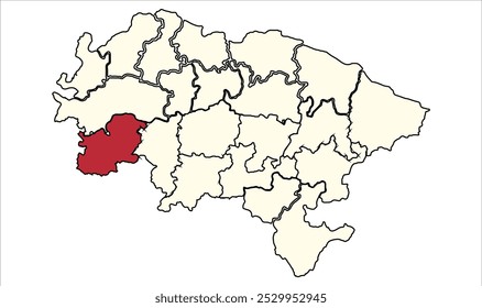 Bisfi Madhubani mapa, Madhubani Distrito, Bihar Estado, República de India, Gobierno de Bihar, territorio indio, India oriental, política, pueblo, turismo
