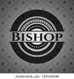 Bishop dark emblem. Retro