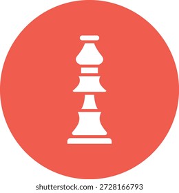 Ilustração de design de ícone de vetor Bishop