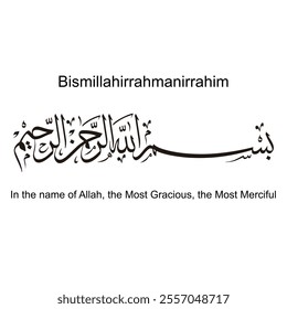 Bismillahirrahmanirrahim Basmalah arabic english meaning  