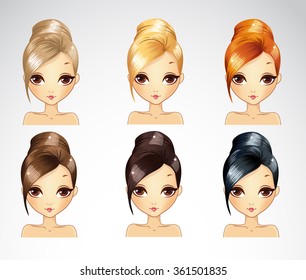 Bisness Smooth Hairstyle Set