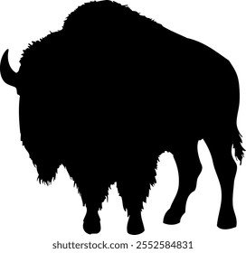 Bison Buffalo Digital EPs Vector graphics File