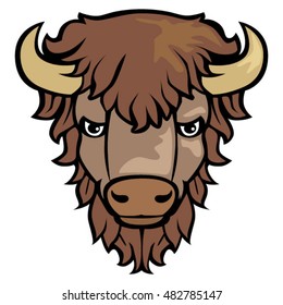 Bison Head Images, Stock Photos & Vectors | Shutterstock