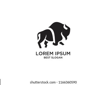 Bison Logo Icon Designs