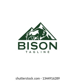 Bison Logo Template