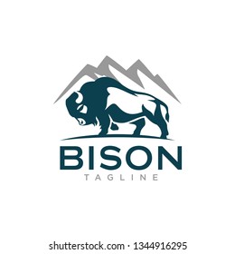 Bison Logo Template