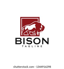 Bison Logo Template