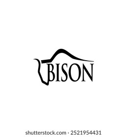 texto do logotipo bison, pode ser usado em todas as mídias, porque feito com alta resolução