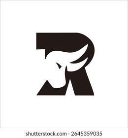 bison shadow logo design for your brand and company identity