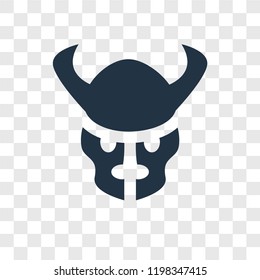 Bison vector icon isolated on transparent background, Bison transparency logo concept