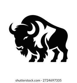 Bison Vektorgrafik Silhouette