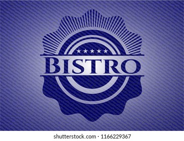 Bistro denim background