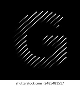 Bisty Logo combine with letter G vector template