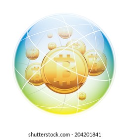 Bit coin in cyberspace
