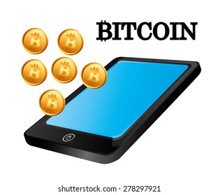 bit coin design, vector illustration eps10 graphic 