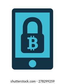 bit coin design, vector illustration eps10 graphic 