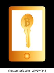 bit coin design, vector illustration eps10 graphic 
