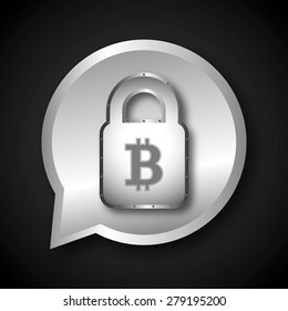 bit coin design, vector illustration eps10 graphic 