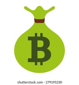 bit coin design, vector illustration eps10 graphic 