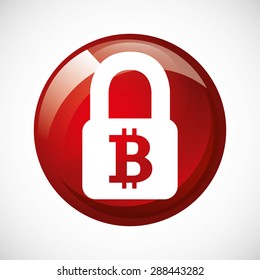 bit coin design, vector illustration eps10 graphic 