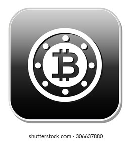 Bit coin icon