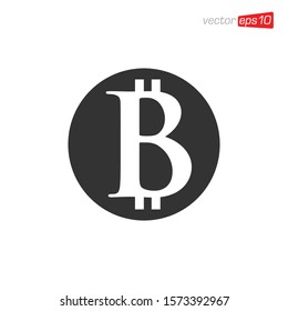 Bit coin Icon Symbol Design Vector