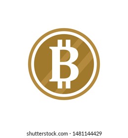 bit coin icon vector illustration design template
