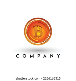 Bit Coin Logo, Cryptocurrency Logo, Bitcoin Exchange Logo, Digital Money, Letter B Logo Template